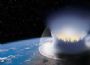 Viele Forscher vermuten, dass durch einen Meteoriteneinschlag die ersten Lebenskeime von einem anderen Planeten zur Erde gelangten.